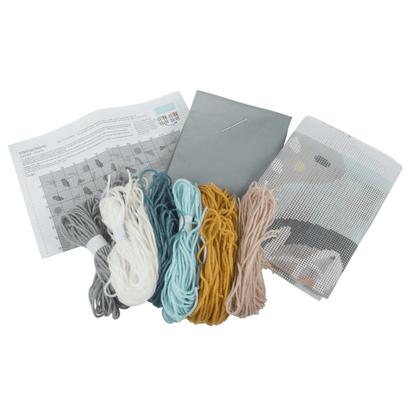 Trimits Home Half Stitch Cushion Kit - CraftSource Market: Craft Supplies & Kits Embroidery and Cross Stitch
