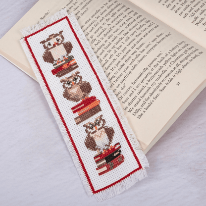 Trimits Owls Cross Stitch Bookmark Kit - CraftSource Market: Craft Supplies & Kits Embroidery and Cross Stitch