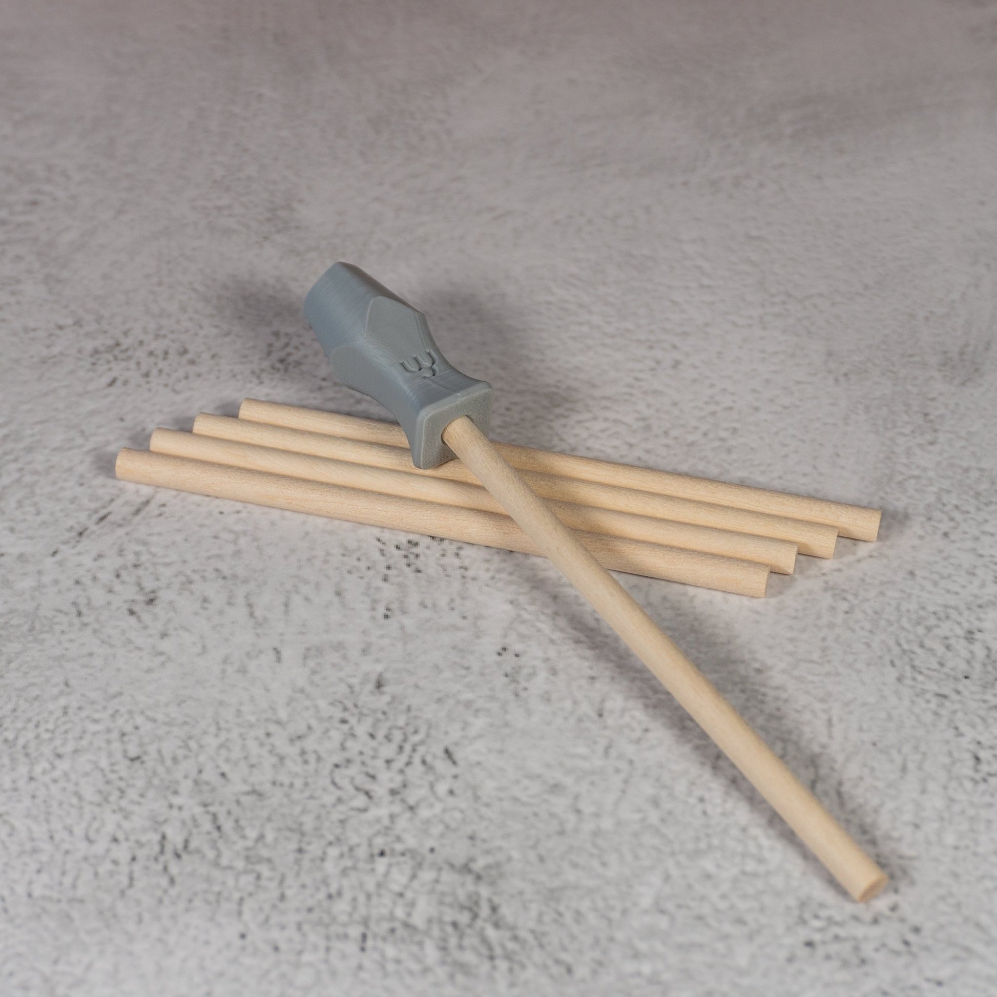 Wooden Handles for Stamps | 5mm x 100mm - CraftSource Market: Craft Supplies & Kits Accessories