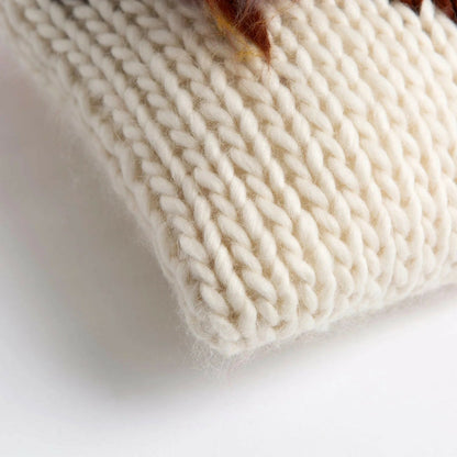 Wool Couture Highland Cow Cushion Cover Knitting Kit - CraftSource Market: Craft Supplies & Kits