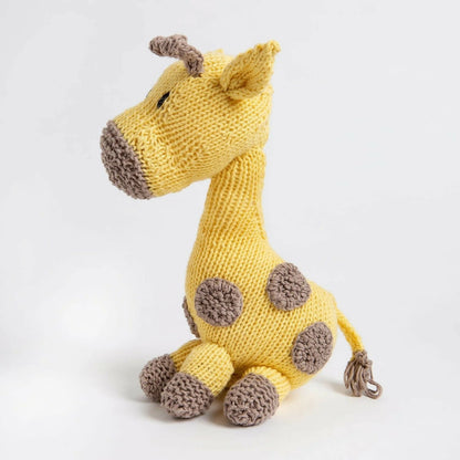 Wool Couture Lottie Giraffe Knitting Kit - CraftSource Market: Craft Supplies & Kits