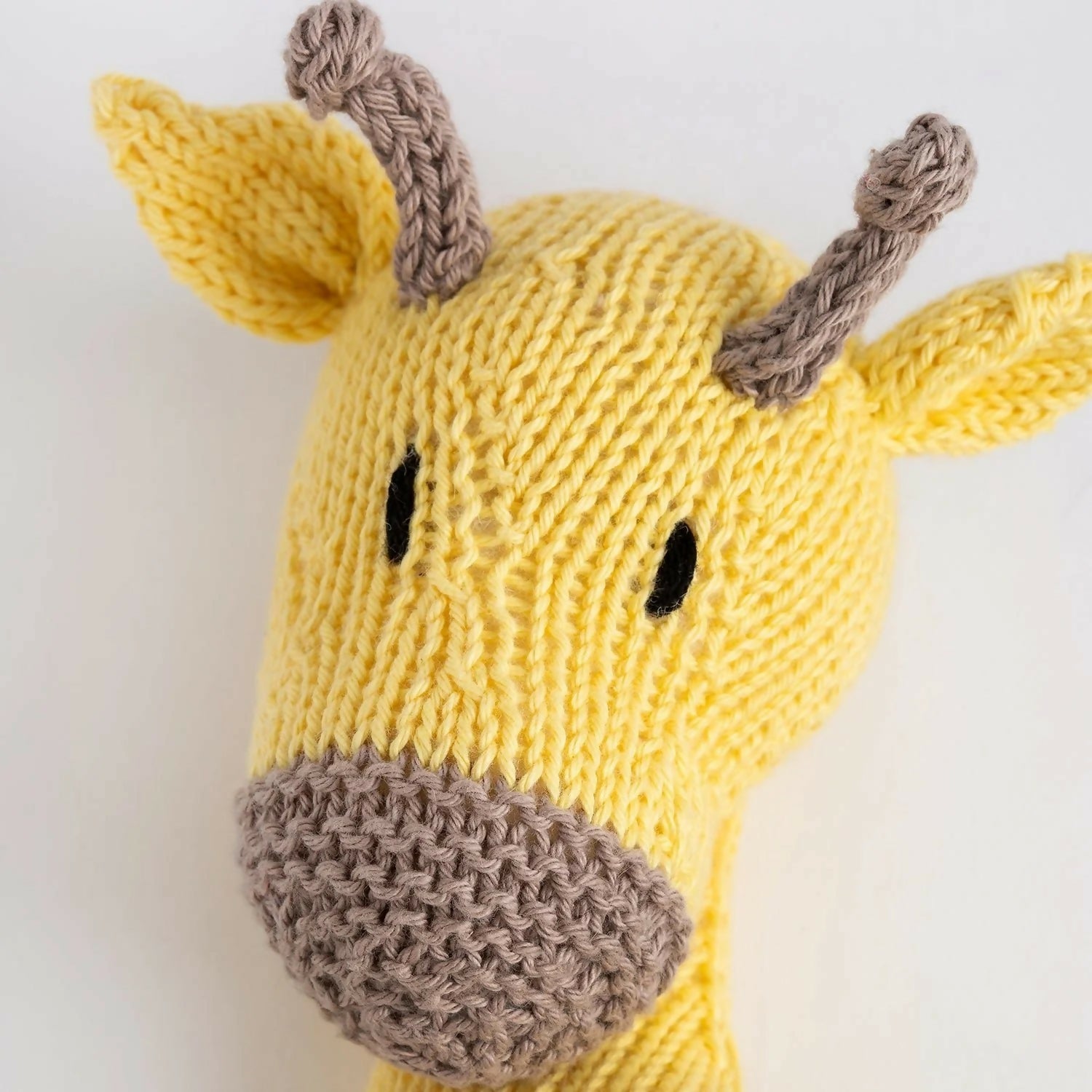 Wool Couture Lottie Giraffe Knitting Kit - CraftSource Market: Craft Supplies & Kits