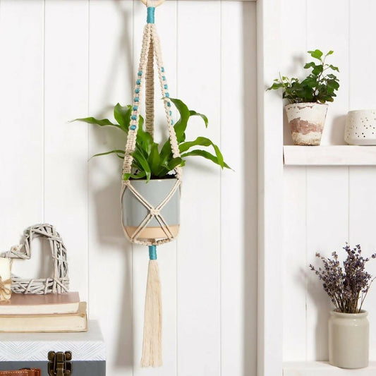 Wool Couture Two Sisters Plant Hanger Macrame Kit - CraftSource Market: Craft Supplies & Kits